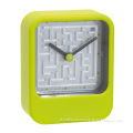 Simple Green Orenge Blue Red White Quartz Clock Wakeclock